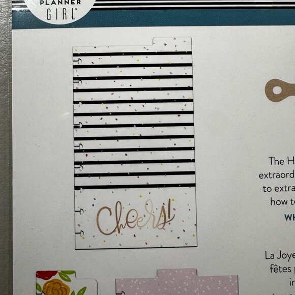 The Happy Planner Dashboard "There is Much To Celebrate" 3-Piece Set (BAND NEW) - Picture 4 of 6